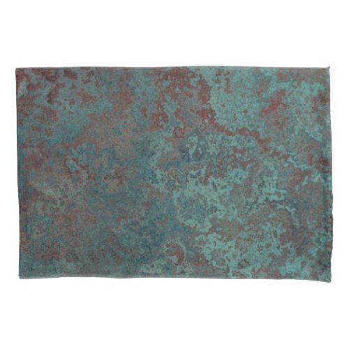 Corrosion Copper print pillowcases standard pair