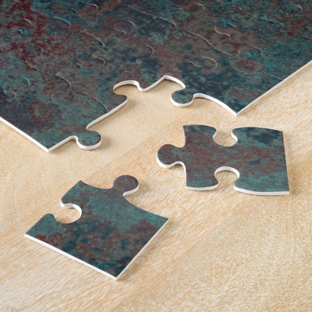 Corrosion "Copper" print puzzle (Side)