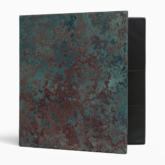 Corrosion "Copper" print ring binder