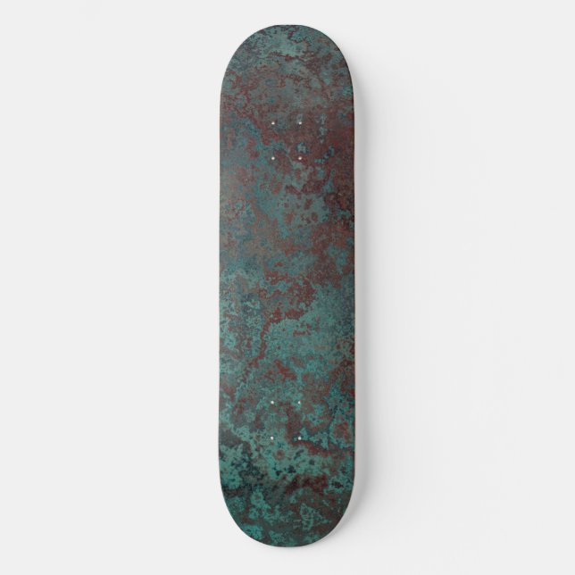 Corrosion "Copper" print skateboard (Front)