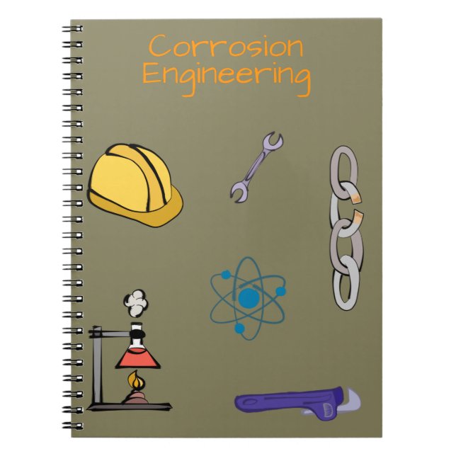 Corrosion engineer Chemical engineering Notebook (Front)