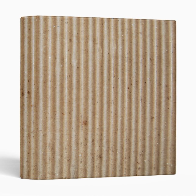 Corrugated Cardboard Binder (Front/Spine)