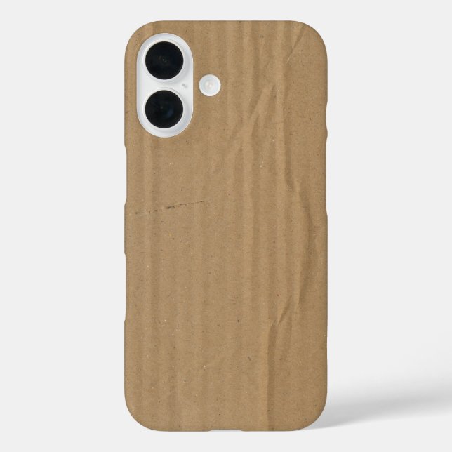 Corrugated Cardboard Case-Mate iPhone Case (Back)