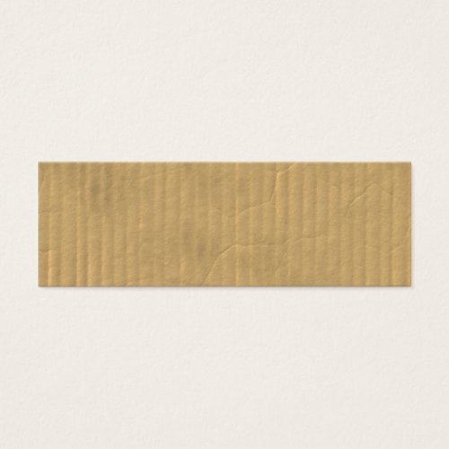 Corrugated Cardboard Texture Business Card Templates