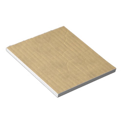 Corrugated Cardboard Texture Notepad