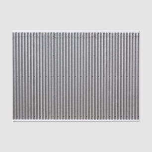 Corrugated Metal Background Tissue Paper