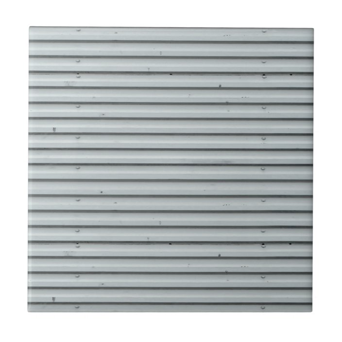 Corrugated Metal Ceramic Tile