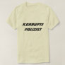 Corrupt Policeman in German T-Shirt