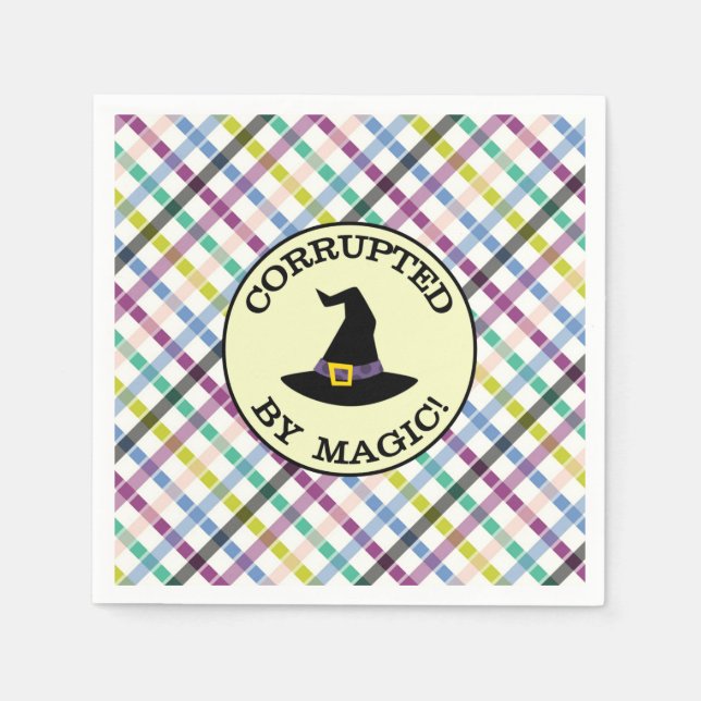 CORRUPTED BY MAGIC! NAPKINS (Front)