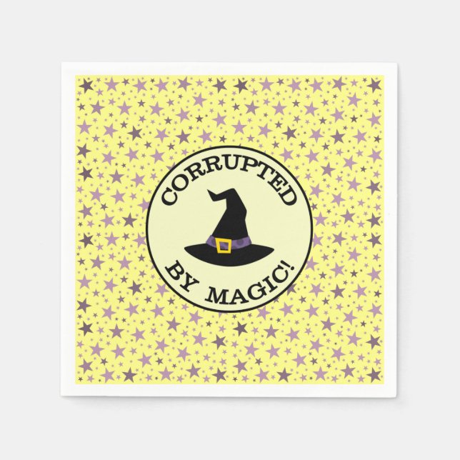CORRUPTED BY MAGIC! NAPKINS (Front)
