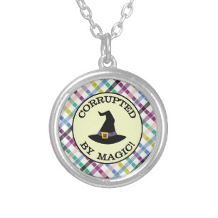 CORRUPTED BY MAGIC! SILVER PLATED NECKLACE