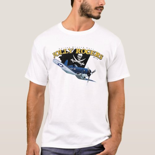 Corsair f4U Jolly Rogers T_Shirt