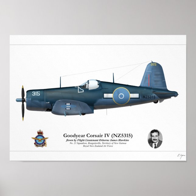 Corsair IV (Osborne Hawkins) Poster (Front)