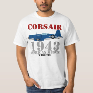 Corsair-muscle T-Shirt-F4U-1A T-Shirt