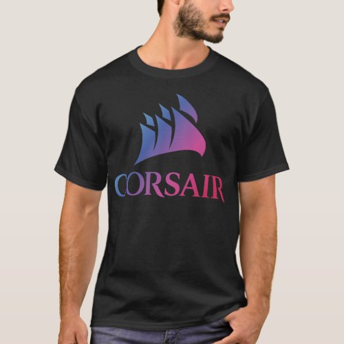Corsair RGB Logo Classic T_Shirt