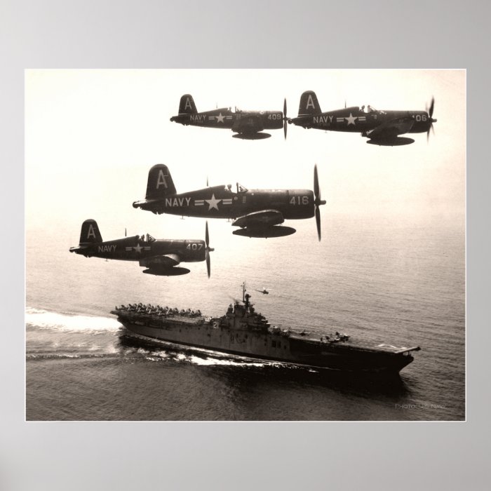 Corsairs Coming Home Poster