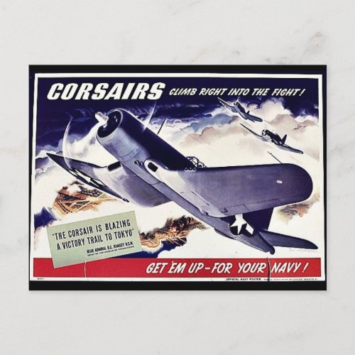 Corsairs Postcard