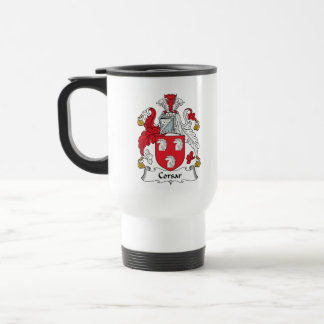 Corsar Family Crest Travel Mug