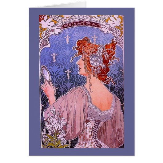Corset Advertisement Cards (Front)