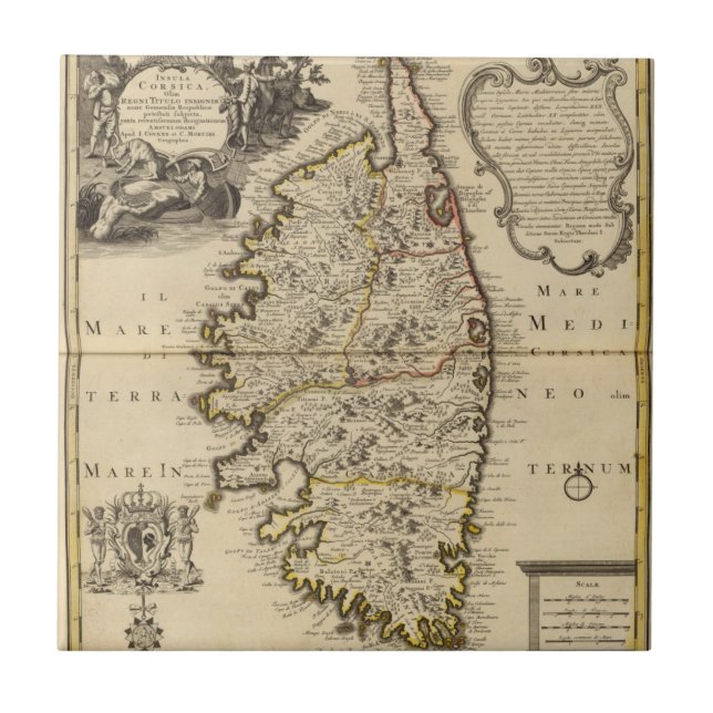 Corsica Ceramic Tile (Front)