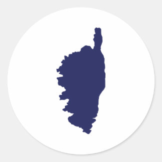 Corsica Classic Round Sticker