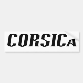 Corsica / Corse Bumper Sticker