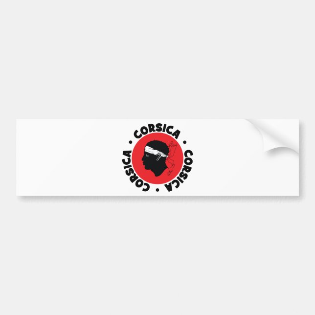 Corsica / Corsica Bumper Sticker (Front)
