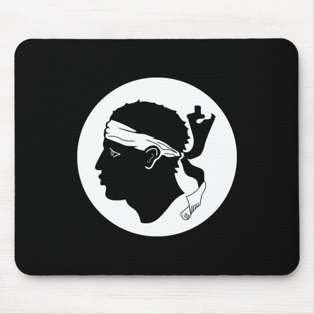 Corsica flag Mousepad (Front)