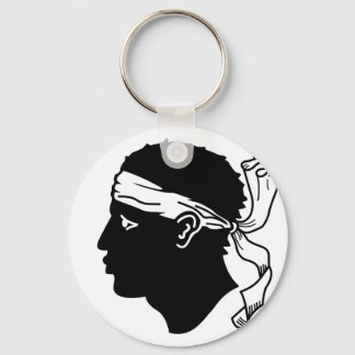 Corsica, France Keychain