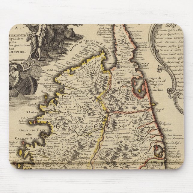 Corsica Mouse Pad (Front)