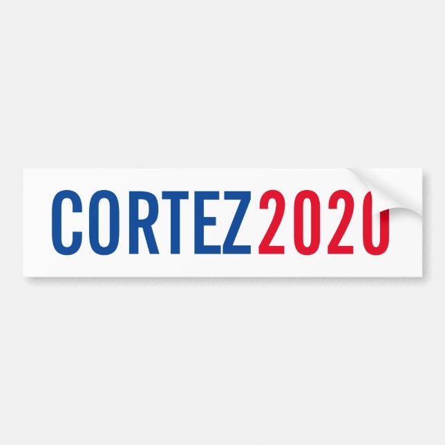 CORTEZ 2020 BUMPER STICKER (Front)