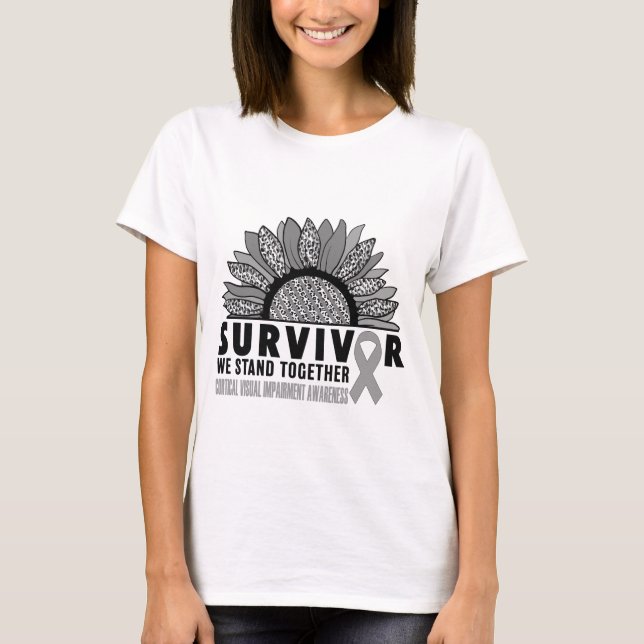 CORTICAL VISUAL IMPAIRMENT AWARENESS T-Shirt (Front)