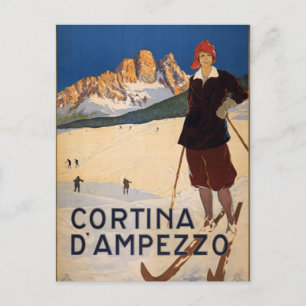 Cortina d'Ampezzo Postcard