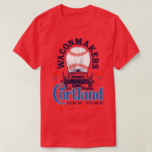 Cortland Wagonmakers T-Shirt (Design Front)