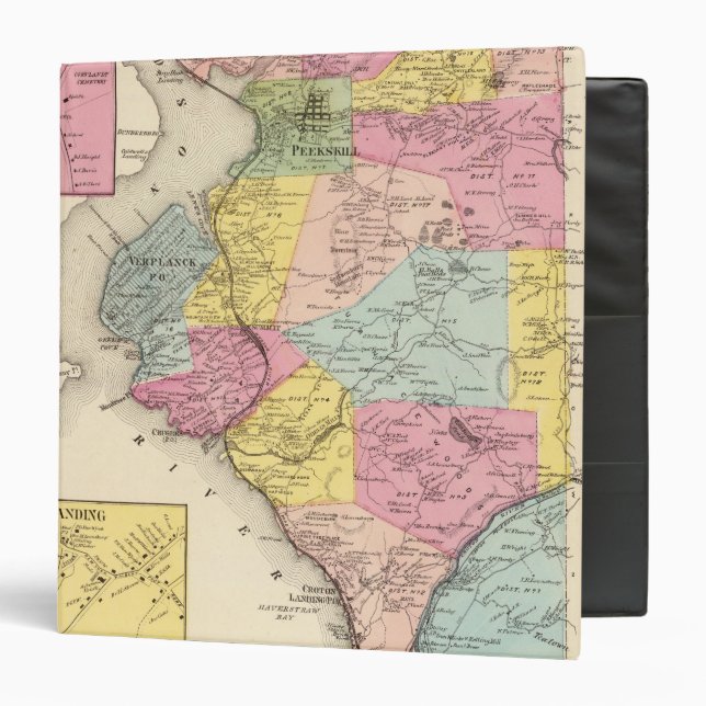 Cortlandt,Town 3 Ring Binder (Front/Inside)