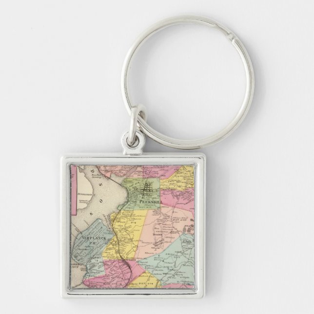 Cortlandt,Town Keychain (Front)