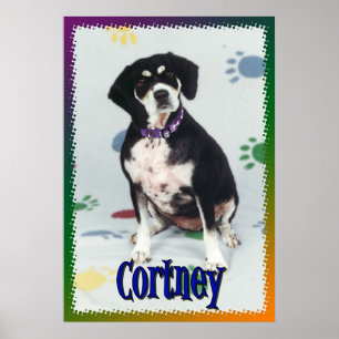 Cortney My Dog Poster