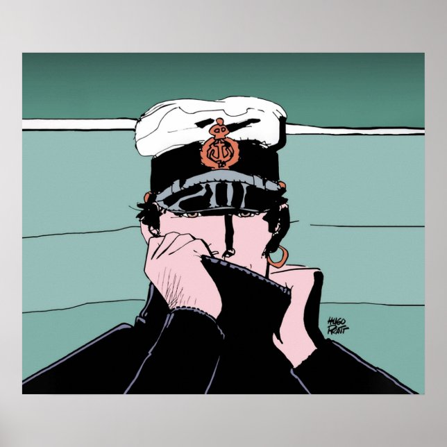 Corto Maltese in a sweater Poster (Front)