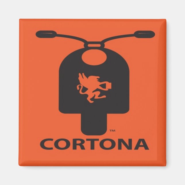 Cortona Scooter Magnet (Front)