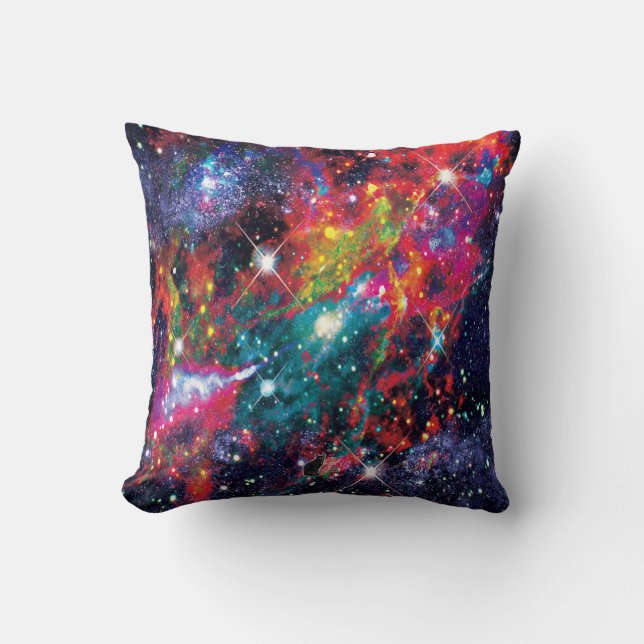 Coruscation Star Field Pillow (Front)