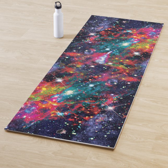 Coruscation Star Field Yoga Mat (In Situ)