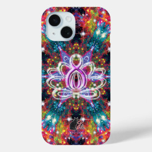 Coruscation Zen Lotus iPhone 15 Case