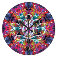 Coruscation Zen Lotus Clock
