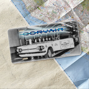 Corvair at Willow Run License Plate