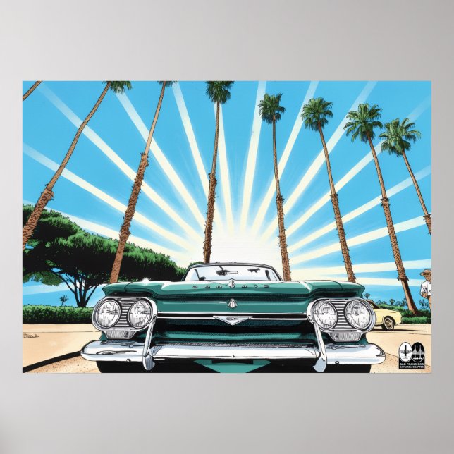 Corvair Pop Art  Poster (Front)