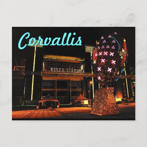 Corvallis Reser Postcard