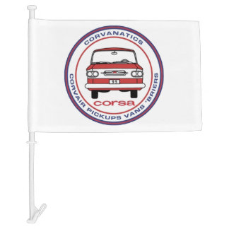 Corvanatics Car Flag