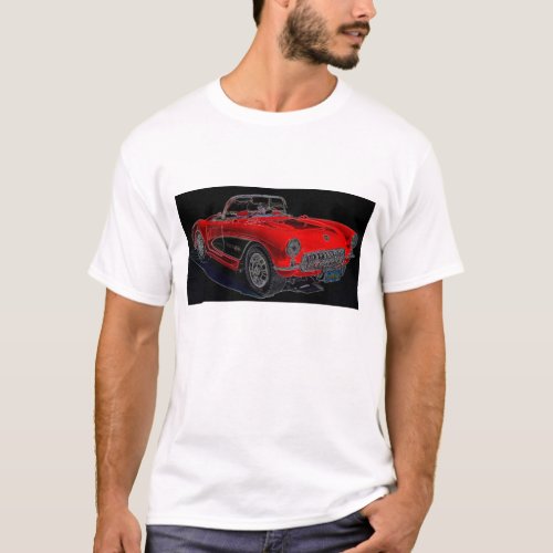 Corvette 1957 T_Shirt