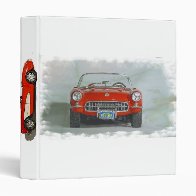Corvette 3 Ring Binder (Front/Spine)