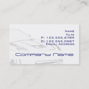Corvette Business cards